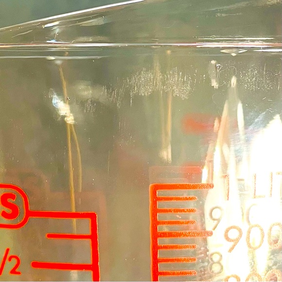 Vintage Anchor Hocking Large 1 Qt Measuring Cup - Picture 7 of 7